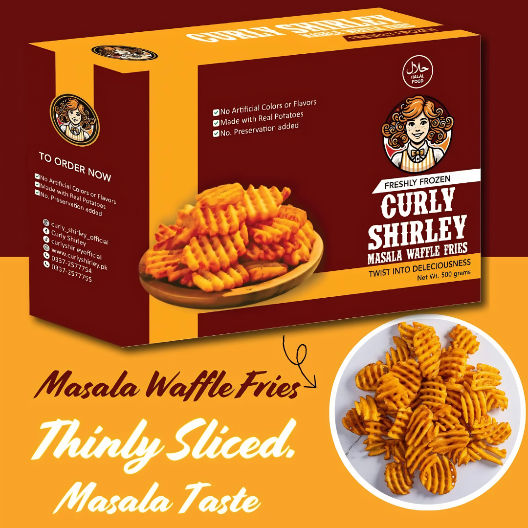 Waffle Masala fries