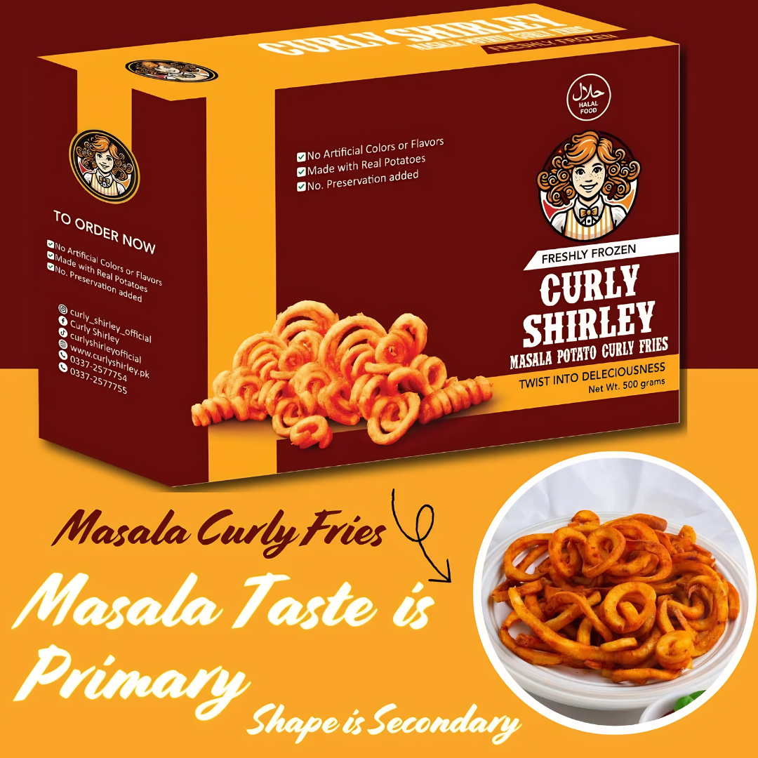 Masala Curley Fries