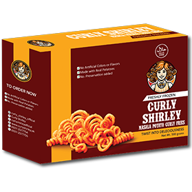 Masala Curley fries