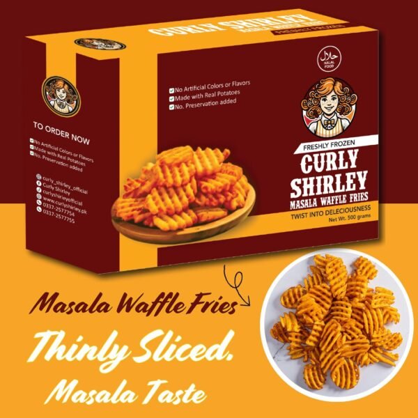 Waffle Masala fries
